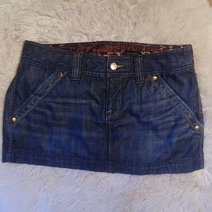 X2 Express Jean Skirt! EUC!
